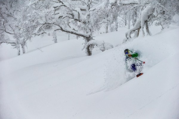 Skiing Japan