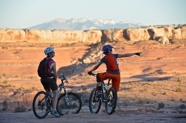 Moab biking