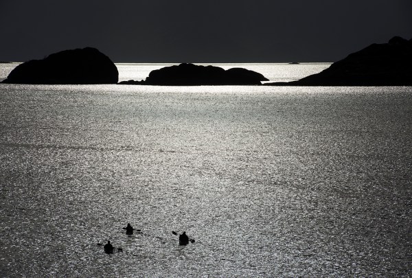 Sea Kayak Assisted Skiing in Norway