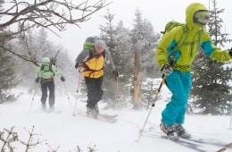 Vermont Hut Skiing