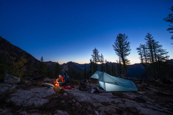 Aurora Hunting in the North Cascades