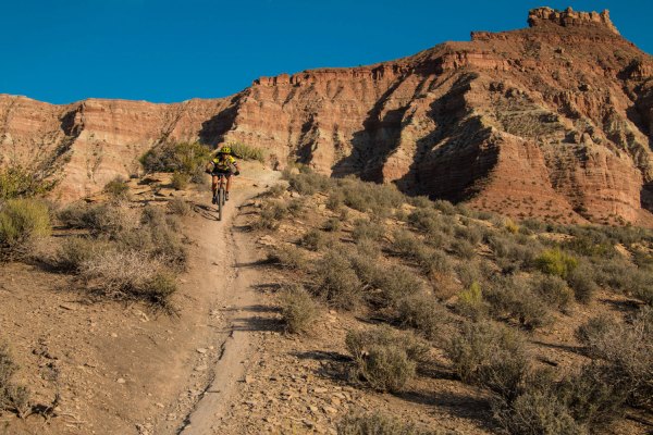 mountain biking