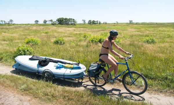 Bike Powered Surfing