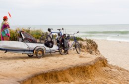 Bike Powered Surfing