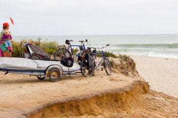 Bike Powered Surfing