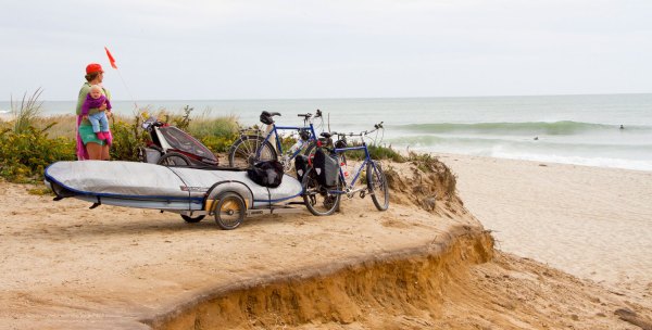 Bike Powered Surfing