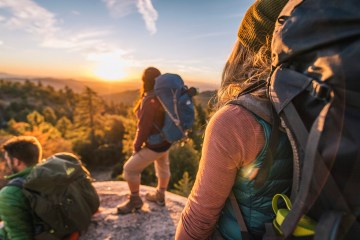 Backpacking Sunset