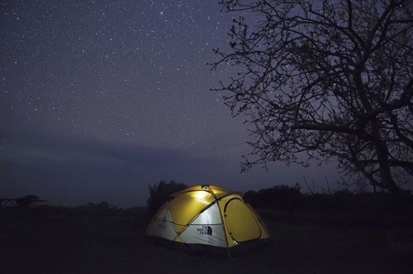 Camp under the stars 