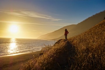 Person On Beach