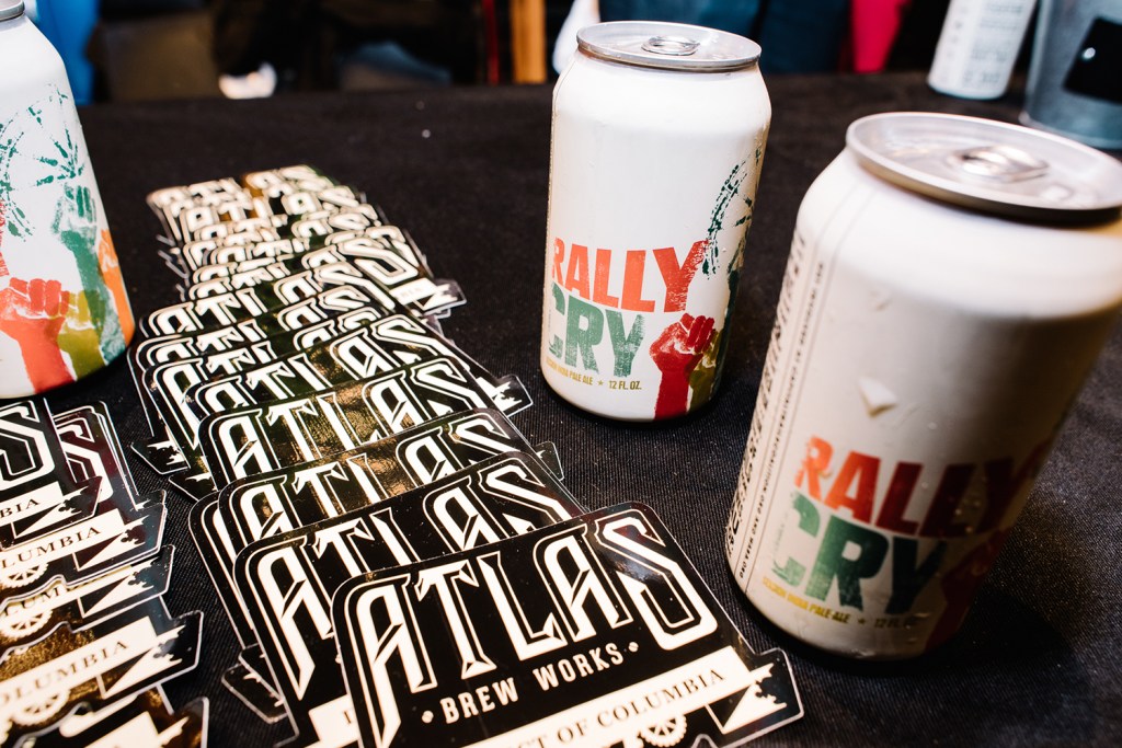 Beer for Better Biking: Rally Cry IPA Release Party in Washington DC 04/09/17. 