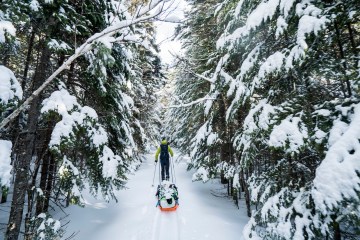 Circumnavigating Baxter State Park on Skis