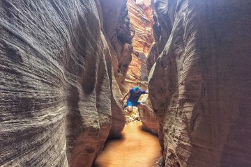 Running the Longest Slot Canyon in the World