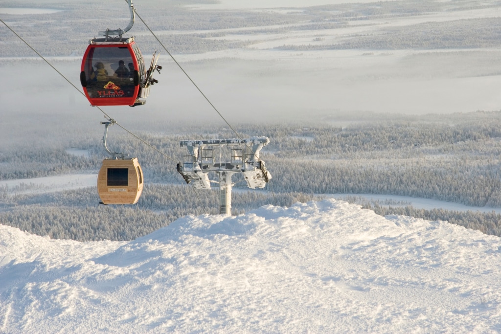 Sauna gondola at Sport Resort Ylläs