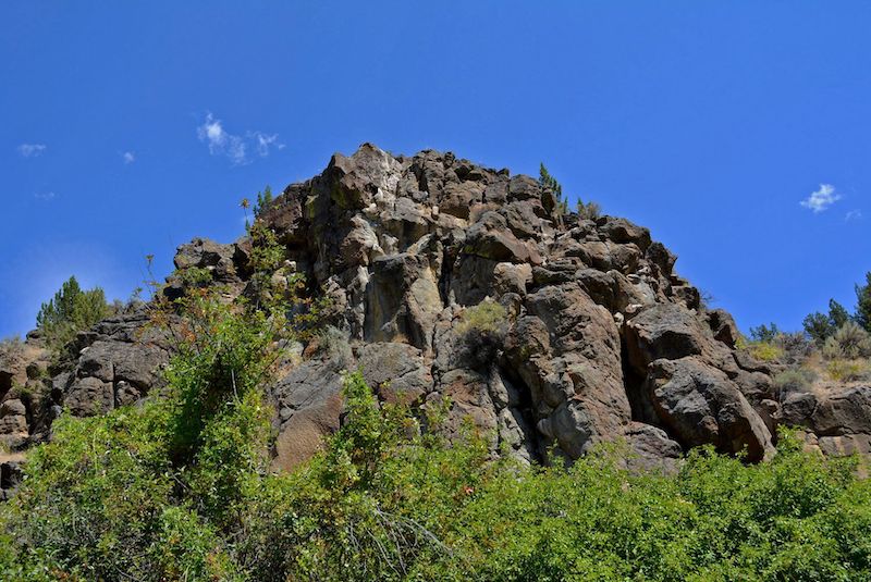 Natural feature near Page Springs Campground.