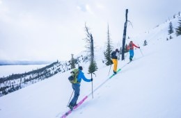 Jackson Hole Mountain Guides, guiding clients in Grand Teton National Park