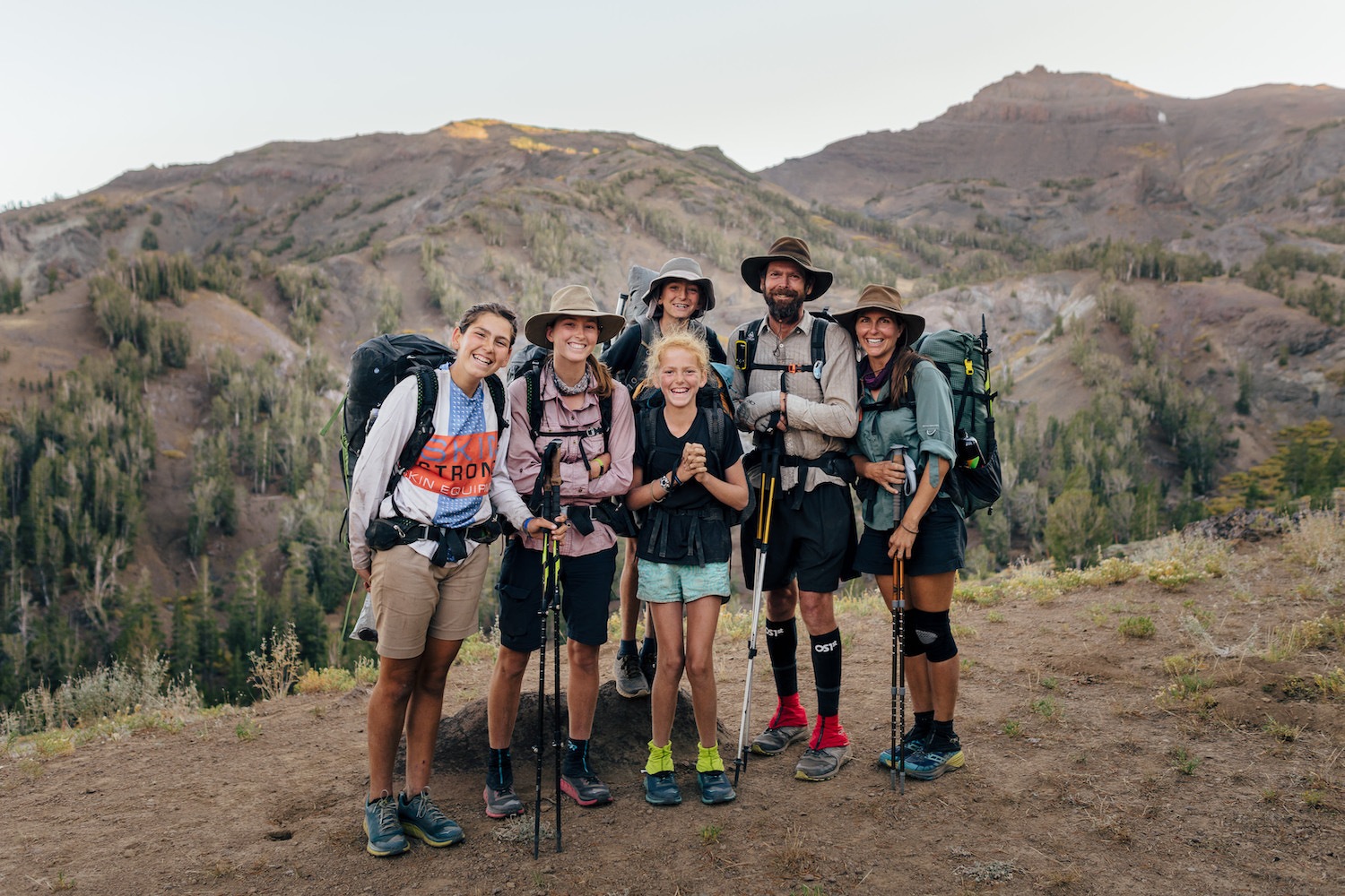 Family hiking outlet trips