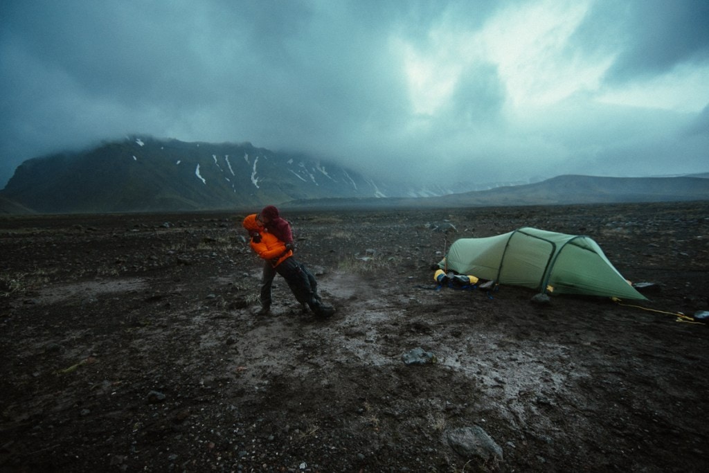 Graham and Shannon in Aniakchak