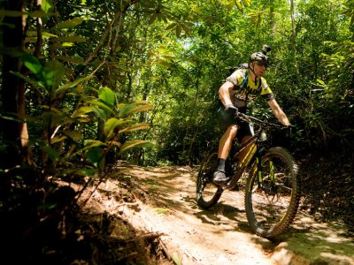 Trails like this are the reason Asheville is one of the biggest cycling destinations in the East.