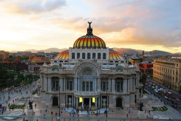 Palacio de Bellas Artes en la Ciudad de México.