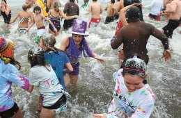 The Maryland State Police Polar Bear Plunge