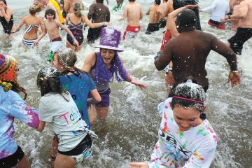 The Maryland State Police Polar Bear Plunge