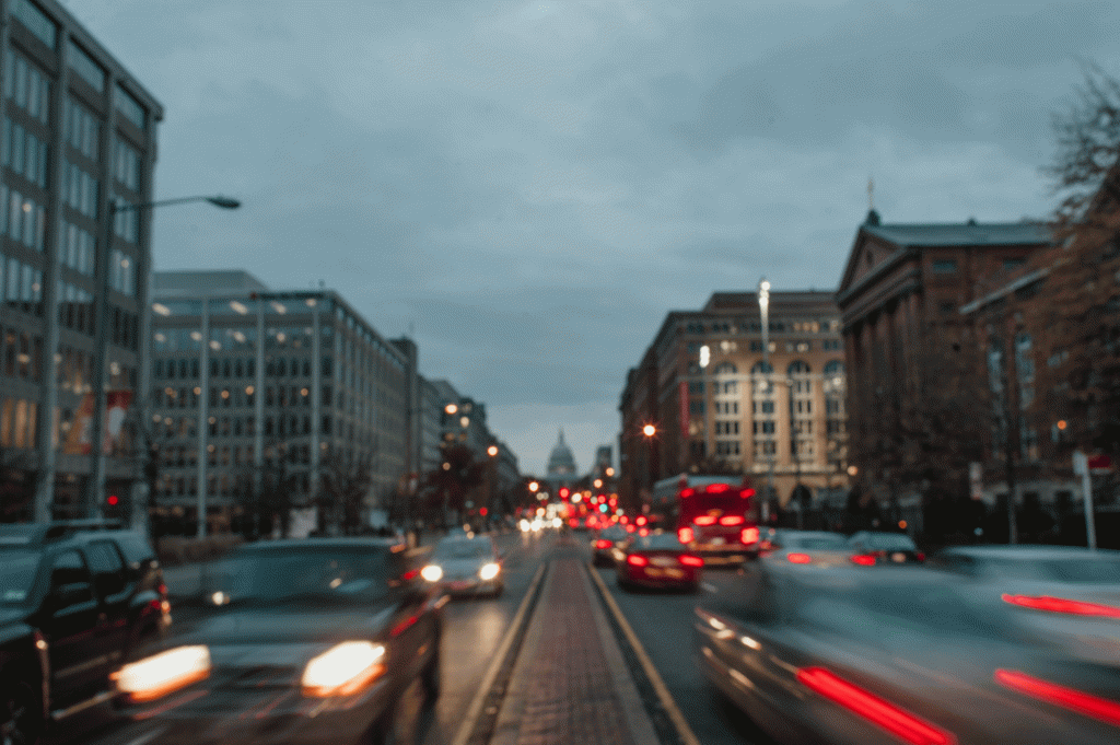 traffic in Washington. D.C.