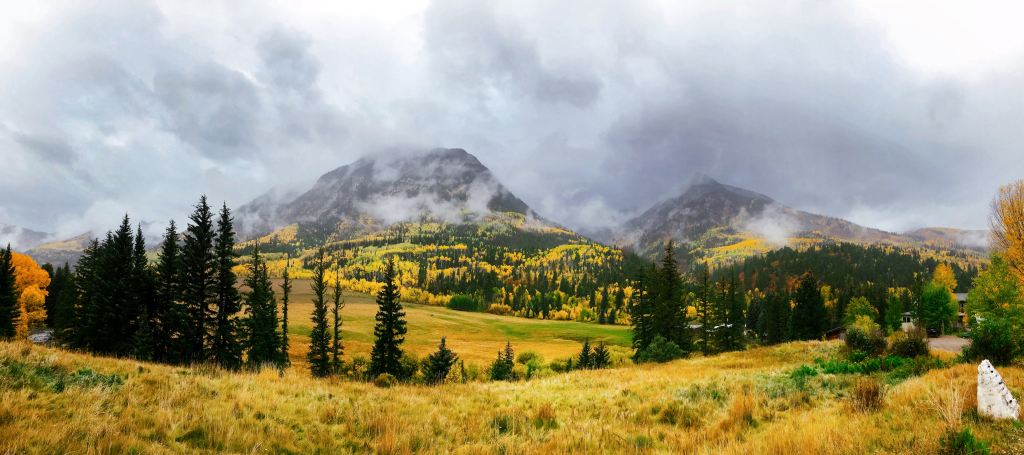 Mountains in Colorado.