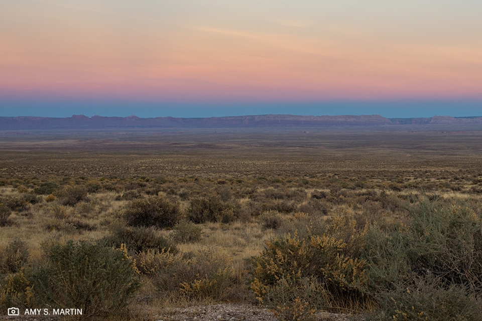 A southwestern desert canyon landscape in daytime.