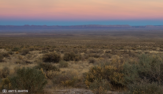 A southwestern desert canyon landscape in daytime.