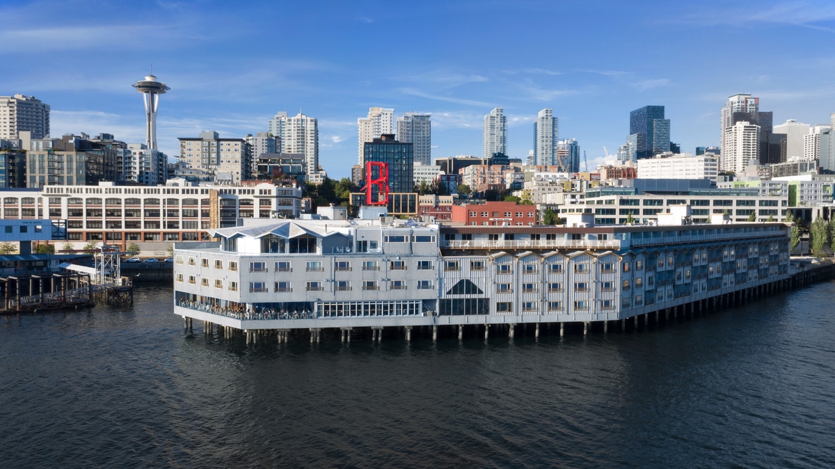 The Edgewater Hotel, Seattle's most famous waterfront accommodations.