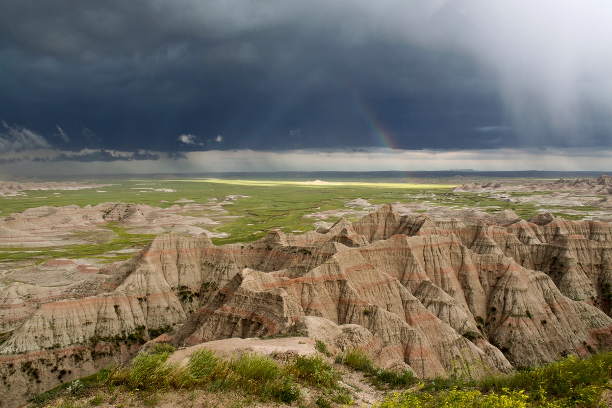 The Oglala Lakota people call this region “mako sica” which translates to "land bad”.