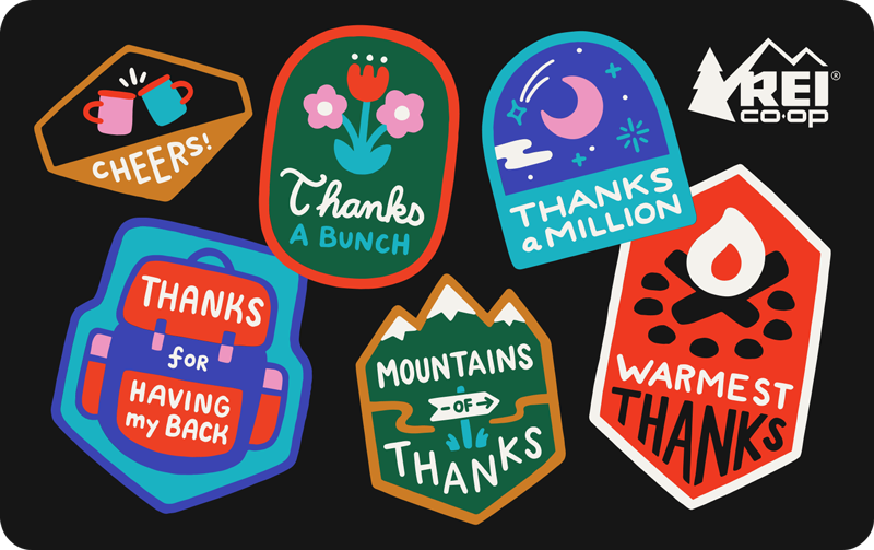 2024 Thanks Patches REI E-Gift Card