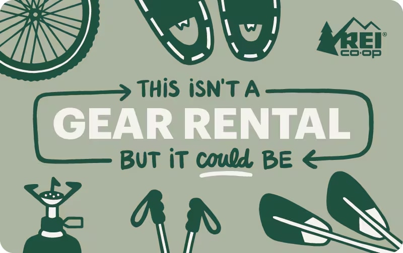 Gear Rental REI E-Gift Card