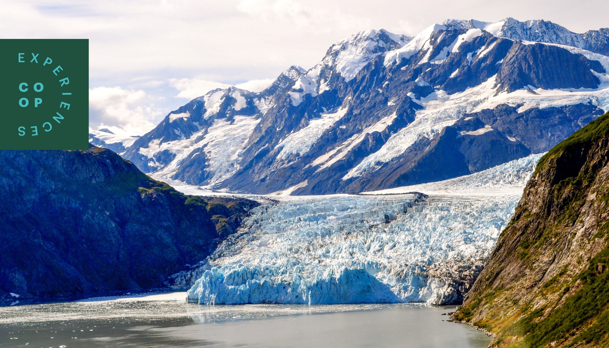 Meares Glacier in Chugach National Forest, Alaska.