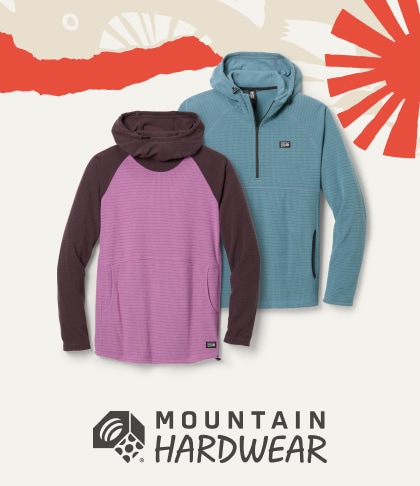 Mountain Hardwear hoodies.