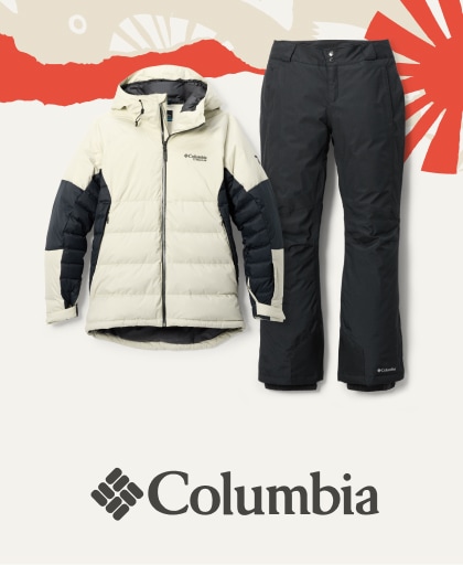 Columbia snow jacket and pants.