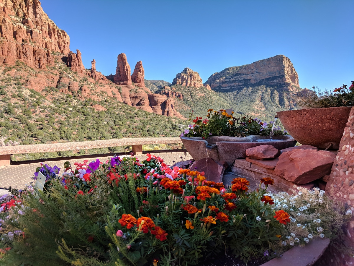 Soak up the breathtaking scenery while reflecting on your day’s journey from the terrace of our comfortable Sedona accommodations.