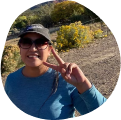 Crystal Cree, co-founder of Holdzilei Hiking Strong