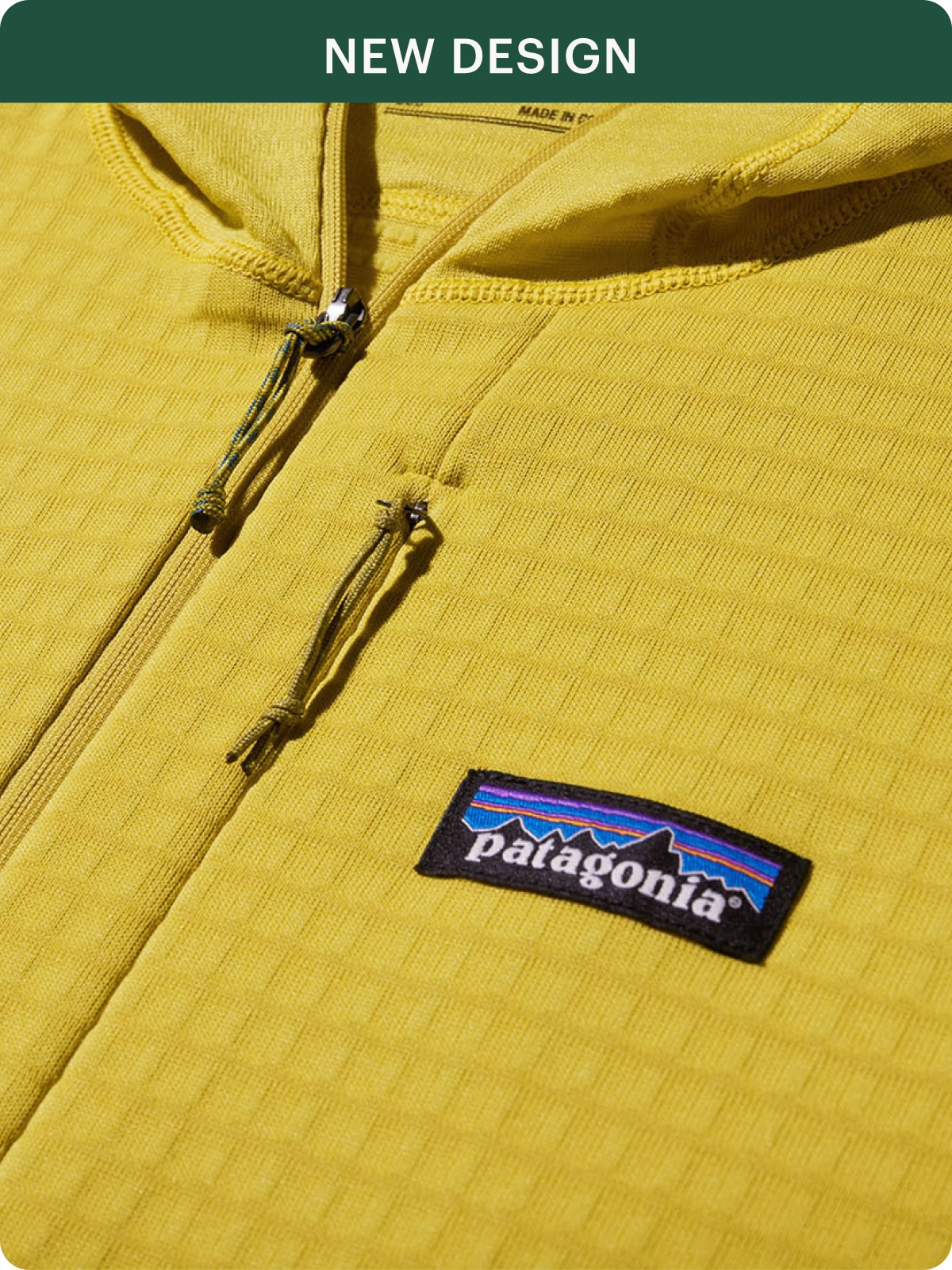 The brand-new Patagonia R1 fleece.