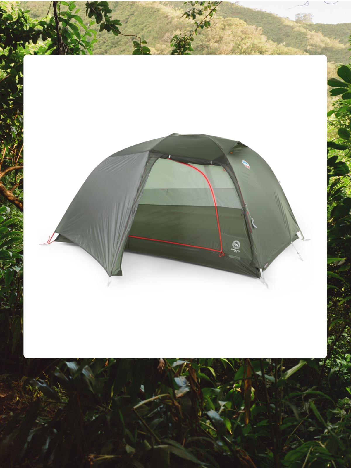 The Big Agnes Copper Spur UL2 tent.