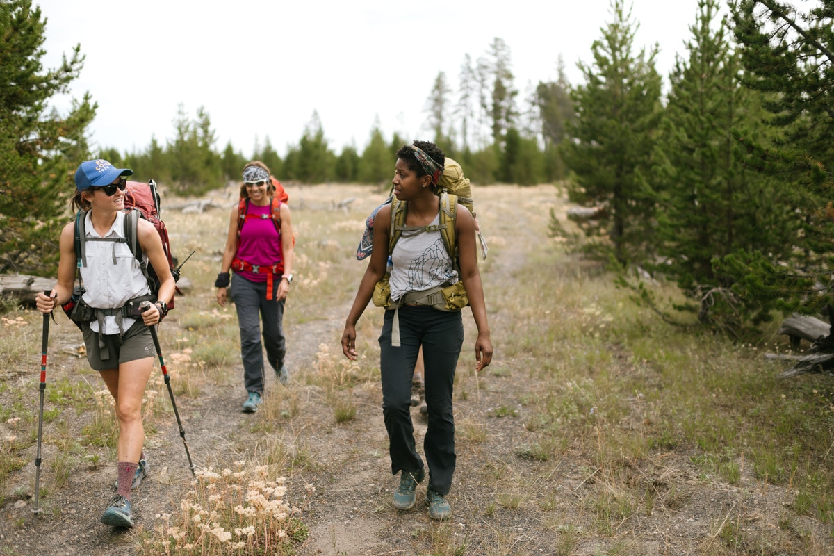 Yellowstone Women s Backpacking Bechler River