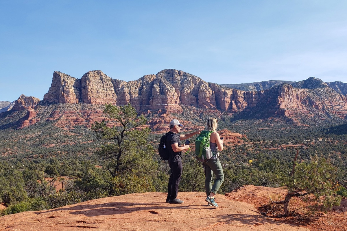 Hiking in Sedona is all about the view.