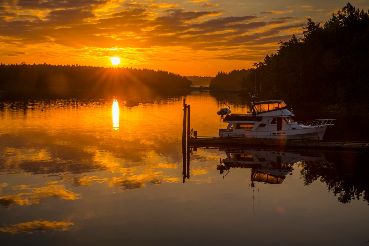 Another day draws to a colorful end in the San Juans.