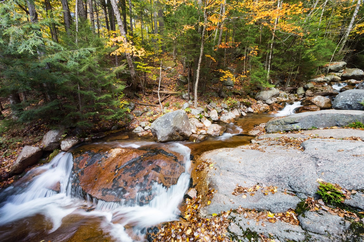 Trade in the sounds of city traffic for the soothing sounds of rushing rivers along the Appalachian Trail.