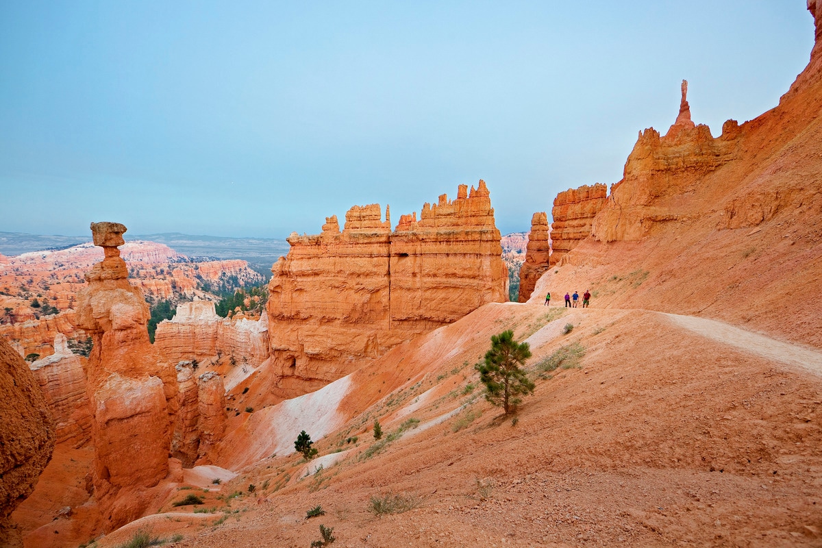 Panoramic views grace the trails of Bryce Canyon National Park.