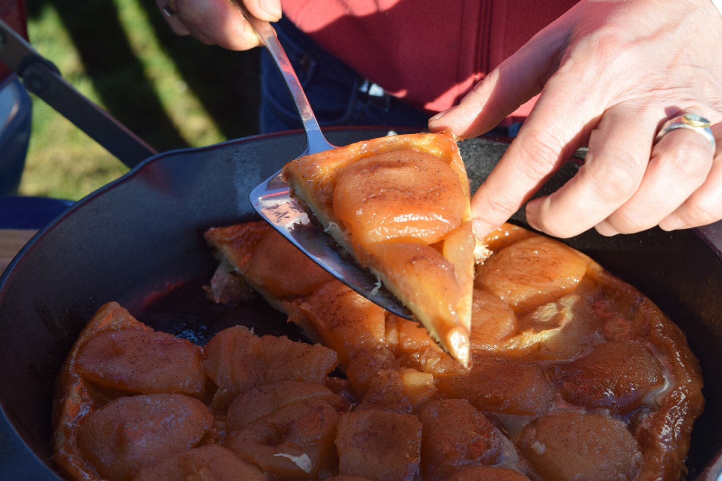 A sweet and flavorful tarte tatin