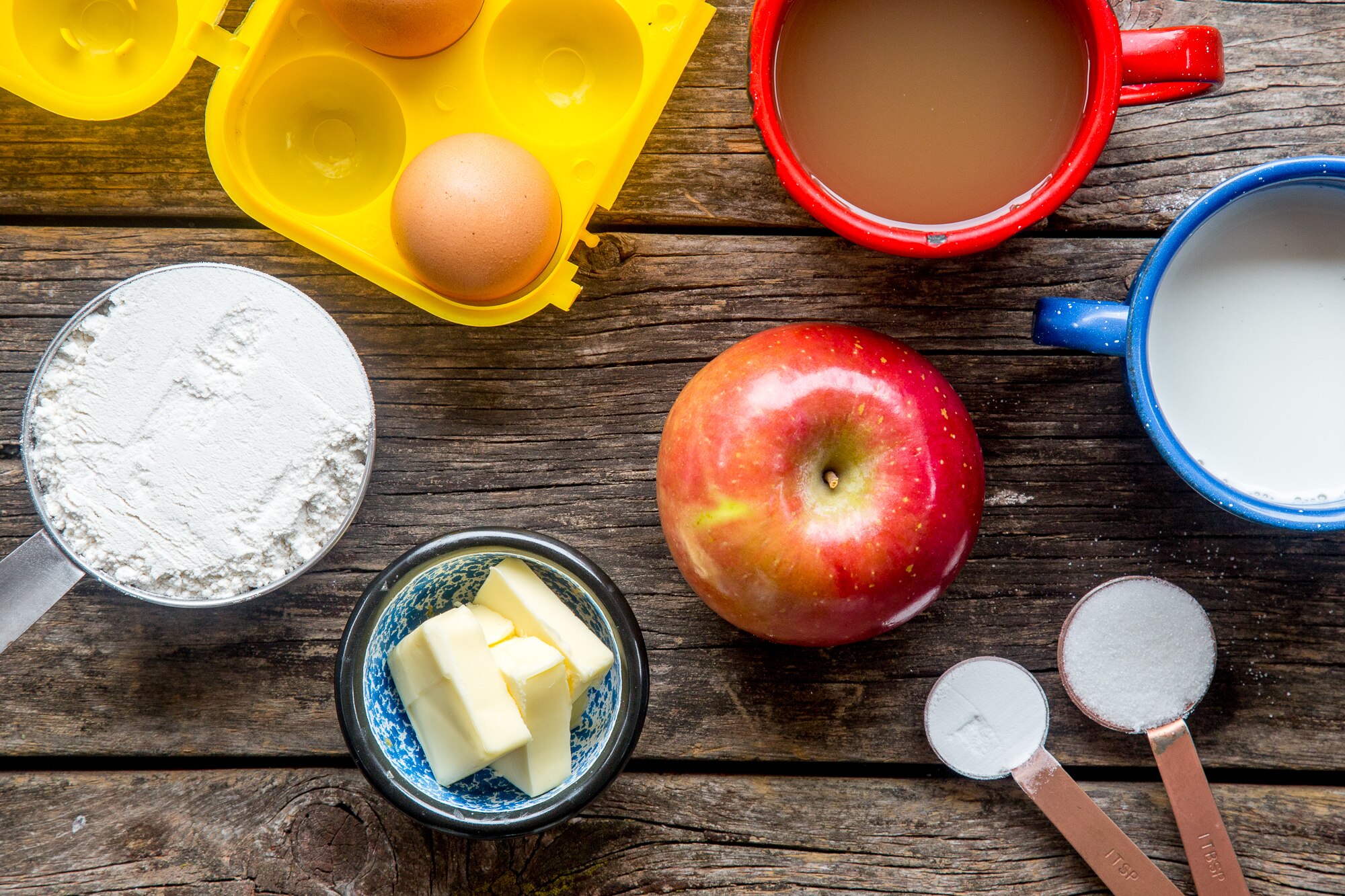 Apple pancake ingredients