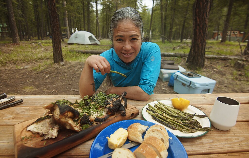 Cook Out with Chef Maria Hines: Spatchcock Chicken