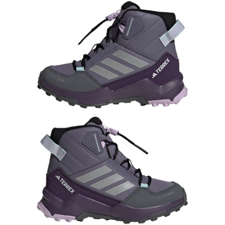 adidas Terrex AX4R Mid CLIMAWARM+ Hiking Boots - Kids 4