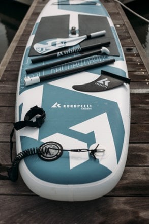 Kokopelli Packraft Chasm-Lite Inflatable Stand Up Paddle Board with Paddle - 10' 9